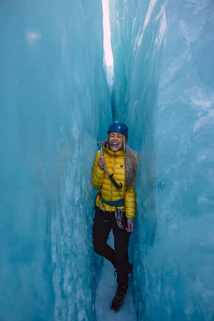 Skaftafell: Blue Ice Maze Glacier Hike on Vatnajökull - Gear check for crampons and boots, the real make-or-break step
