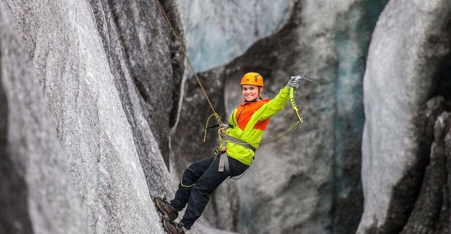 Skaftafell: Glacier Hike and Ice Climbing Guided Experience - Meeting Point at Icelandic Mountain Guides Sales Lodge