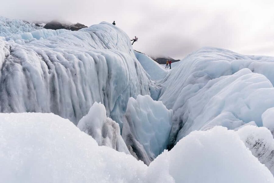 Skaftafell: Glacier XTreme - Hike & Ice Climbing Adventure - From the Skaftafell hut to the 4x4 drop-off