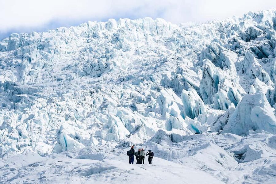 Skaftafell: Glacier XTreme - Hike & Ice Climbing Adventure - Gear check: crampons, helmet, harness, and ice tools