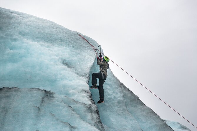 Skaftafell Ice Climbing & Glacier Hike - On the ice: hiking routes, moulins, and climbing the walls