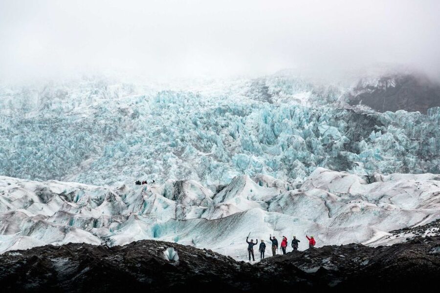 Skaftafell National Park: Falljokull Glacier Advanced Hike - From Skaftafell to Vatnajökull, in the Right Order