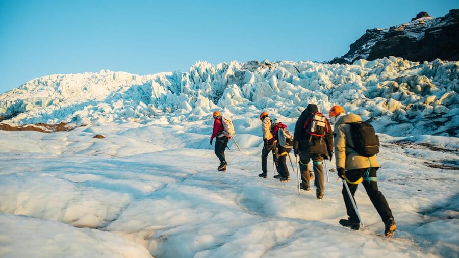 Skaftafell: Small-Group Vatnajökull Glacier Hike (Moderate) - Entering Skaftafell Base Camp and the gear reality check