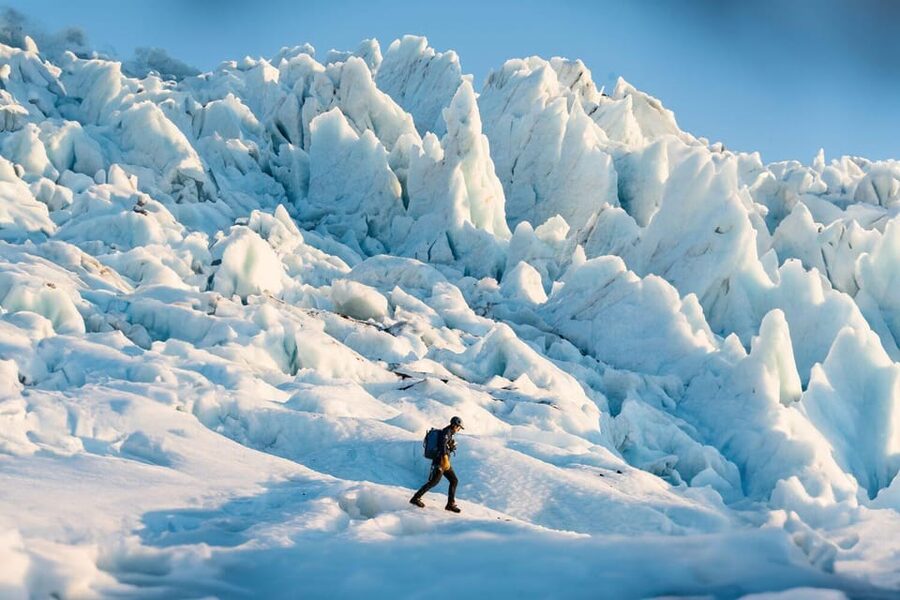 Skaftafell: Small-Group Vatnajökull Glacier Hike (Moderate) - The 4x4 ride in, then your guided day on Vatnajökull