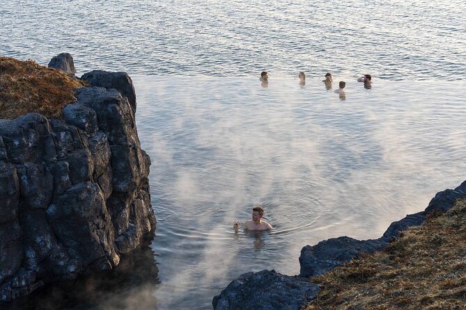 Sky Lagoon Ticket with 7-Step Ritual and Transfers from Reykjavik - Drinks and Swim-Up Bar Reality Check