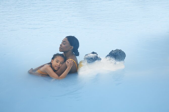 Small-Group Golden Circle, Blue Lagoon with Ticket & Kerid Crater - Blue Lagoon Comfort: your 2 hours of hot water, towel, and mud mask