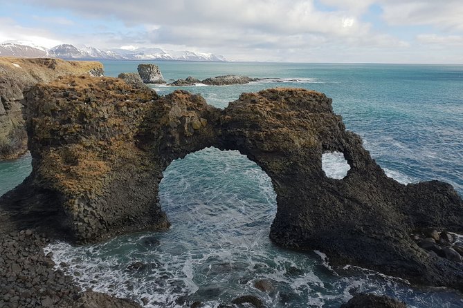 Small-Group Snaefellsnes National Park Day Trip from Reykjavik - Arnarstapi cliffs and the remote-fishing-village feeling