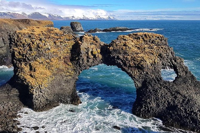 Snaefellsnes Peninsula. Private Day Tour from Reykjavik - Stop 6: Kirkjufellsfoss and the postcard mountain scene