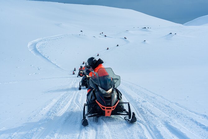 Snowmobile on a Glacier and Golden Circle in a Superjeep - Langjökull Glacier Ride: Gear Up, Get Your Bearings, Then Go