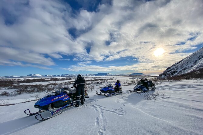 Snowmobile Tour by Lake Mývatn - Group Size, Pace, and Photo Help in Real Life Conditions