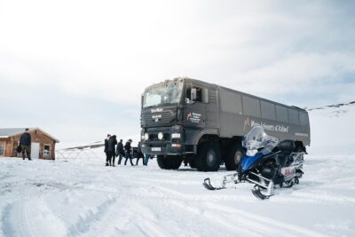 Snowmobiling Adventure on Langjokull Glacier from Gullfoss