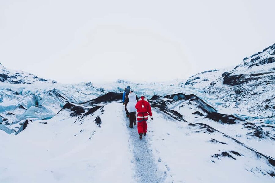 Sólheimajökull: Blue Ice Glacier Hike near Vík (Easy) - Glacier time plus classic South Coast stops