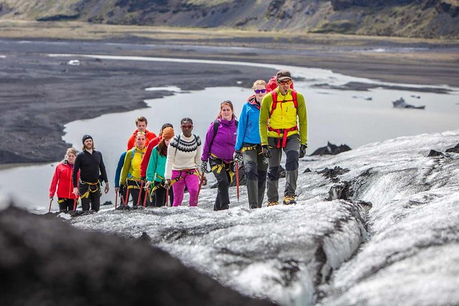 Sólheimajökull Glacier Hike – Adventure in a Small Group - From Sólheimajökull Base Camp to the outlet glacier: the real route