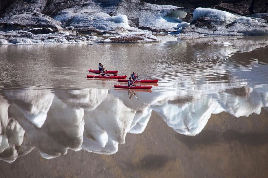 Sólheimajökull: Guided Kayaking Tour on the Glacier Lagoon - Gear and warmth: dry suit is provided, but socks still matter
