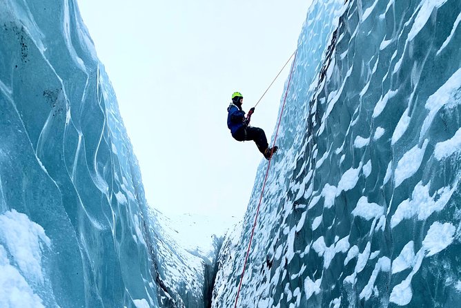 Sólheimajökull Ice Climbing and Glacier Walk - Glacier walking on Sólheimajökull, spotting features while staying safe