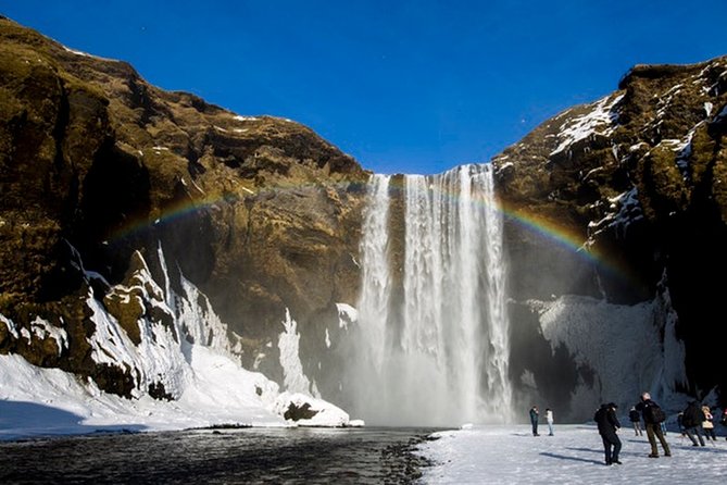 South Coast and Glacier Lagoon - Private - Stop 2: Skogafoss, the Rainbow-Worthy Giant