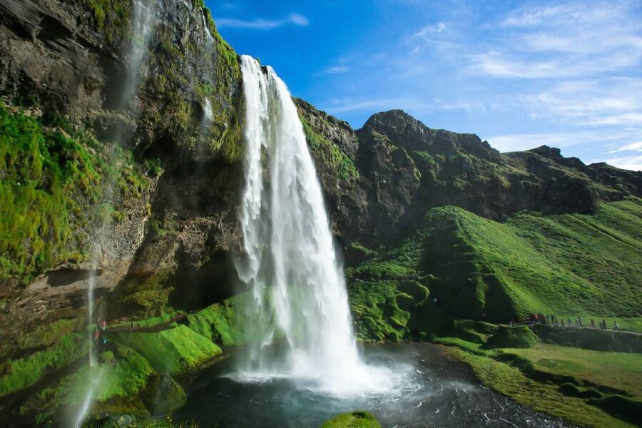 South Coast Classic: Full-Day Tour from Reykjavik - Skógafoss stairs: a short climb with big payback