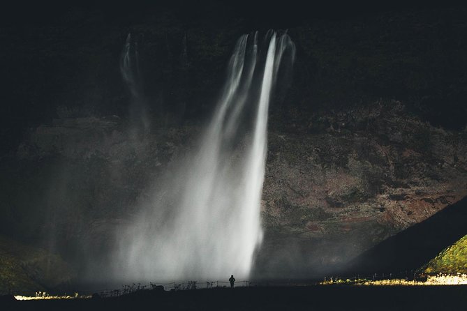 South Coast, Diamond Beach and Glacier Lagoon Day Tour - Stop 1: Seljalandsfoss and the walk behind the falls