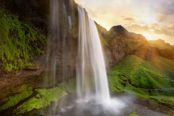 South Coast Waterfall, Black Beach, Glacier Adventure Small Group - Solheimajokull glacier: the upgrade that turns scenery into an adventure