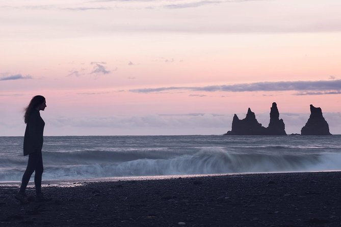 South Iceland, Glacier and Black Sand Beach Small Group Tour - Vík: Lunch Break, Souvenir Stops, and Reynisdrangar Views