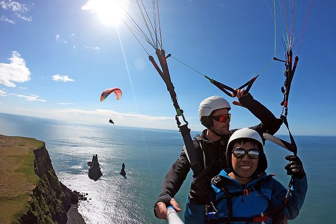 Tandem Paragliding Flights from Vik - Why tandem paragliding from Vik is a special kind of south Iceland thrill