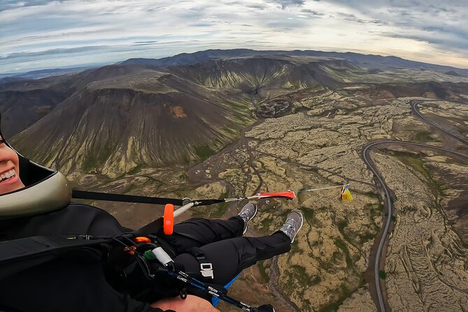 Tandem Paragliding over the Rugged Lava Fields at Blue Mountains - Reykjanesfólkvangur: the road trip that sets the tone