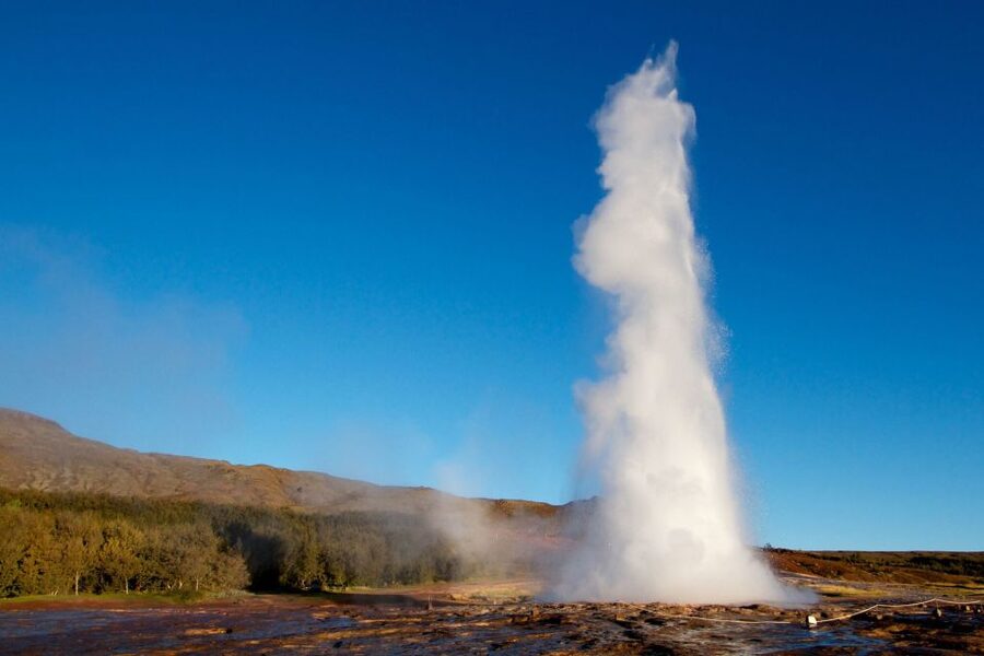 The Golden Circle & Hop On - Hop Off Combo Deal - Gullfoss Waterfall: Step Falls and a Deep Crevice
