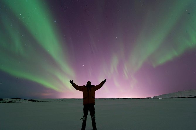 The Golden Circle & Northern Lights Guided Combo tour - Gullfoss waterfall: massive power, limited time