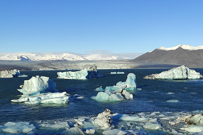 Tour from Djúpivogur for up to 6 persons - Diamond Beach: The Sparkly Black Sand and Melt in Slow Motion