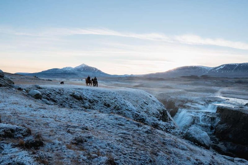 Varmahlid: Viking Horse Riding Tour - Reykjafoss on horseback: the “wow” moment at the end