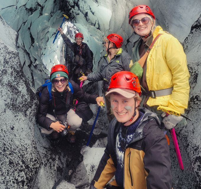 Vik: Guided Glacier Hike on Sólheimajökull - Gear and safety: crampons, harness, helmet, and an ice ax