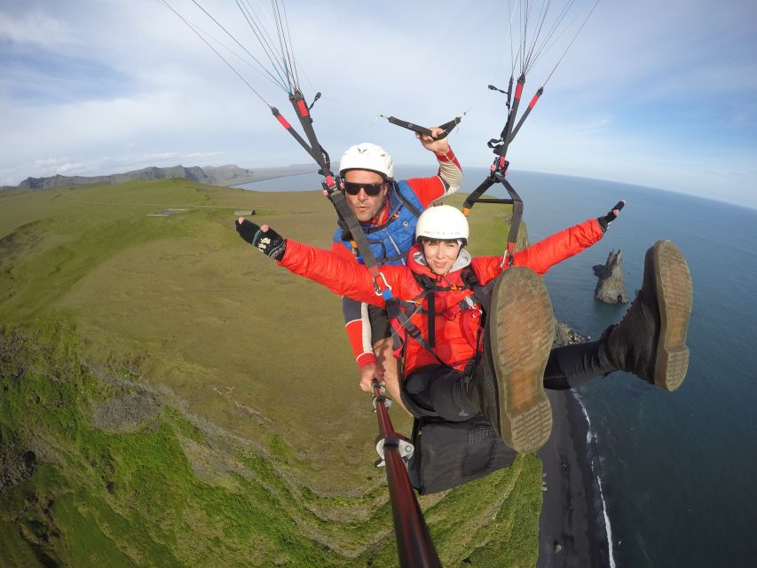 Vík: Paragliding Tandem Flight - Step Into the Air: What the Tandem Flight Feels Like