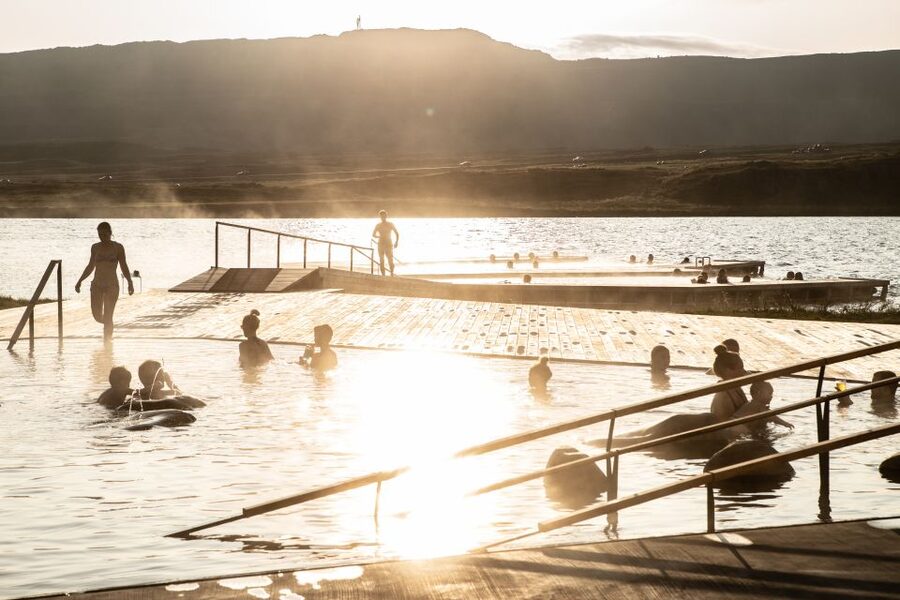 Vök Baths: East Iceland Geothermal Baths Entry - Your time in the floating pools on Lake Urriðavatn