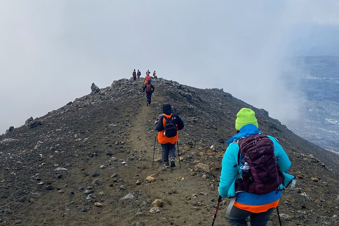 Volcano Eruption Site Hike from Reykjavik - How to pack for mud, wind, and lava footing