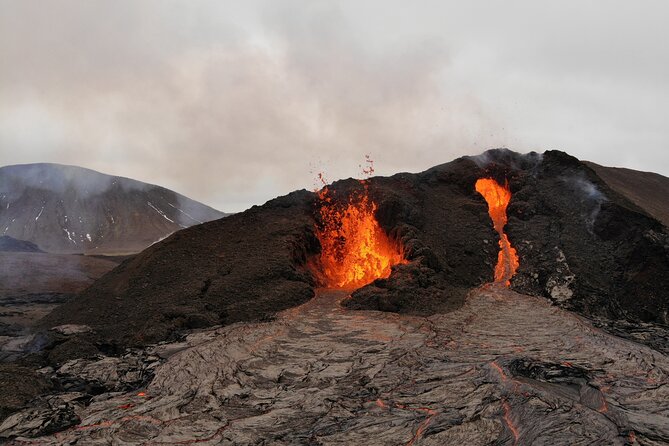Volcano Hike and Grindavík Visit from Reykjavik - Fagradalsfjall Volcano Stop: Walking the Lava, Seeing the Steam