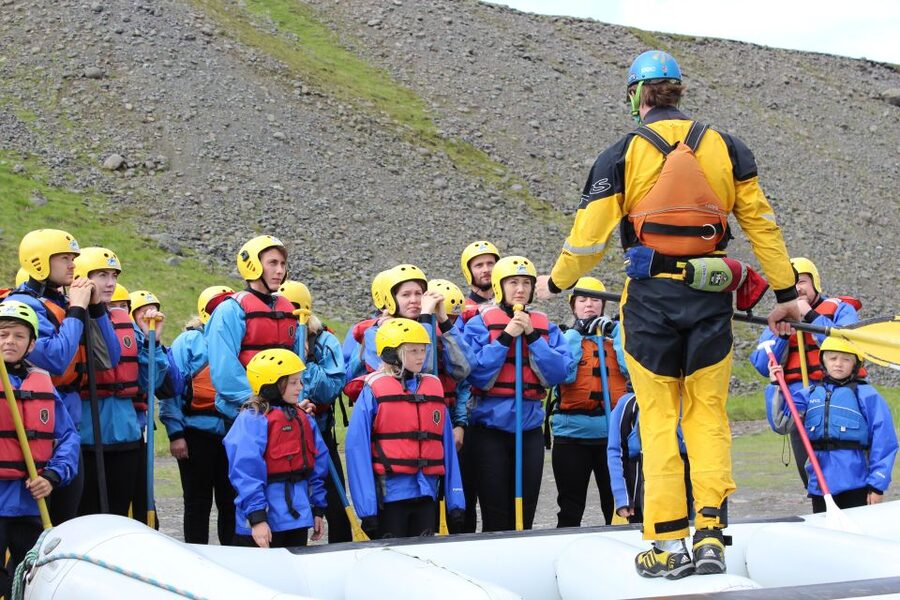 West Glacial River Family Rafting - West Glacial Canyon Rafting in a Relaxed 3-Hour Window