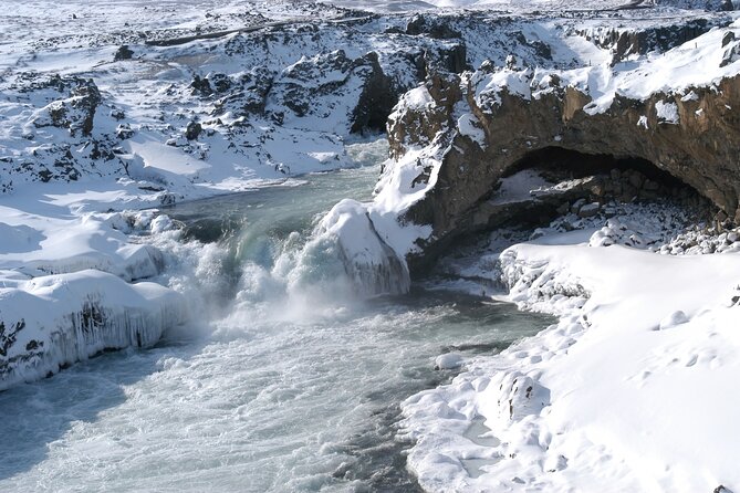 Winter Combo Godafoss Christmas House and The Forest Lagoon - What to Wear and Plan for on the Godafoss to Lagoon Route