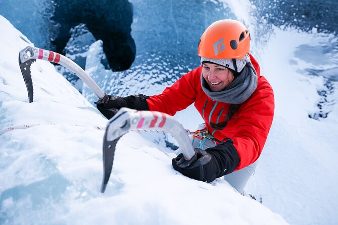 Winter Ice Cave + Climbing Private Photoshoot - 20 Shot Package - Who should book this private ice cave and climb